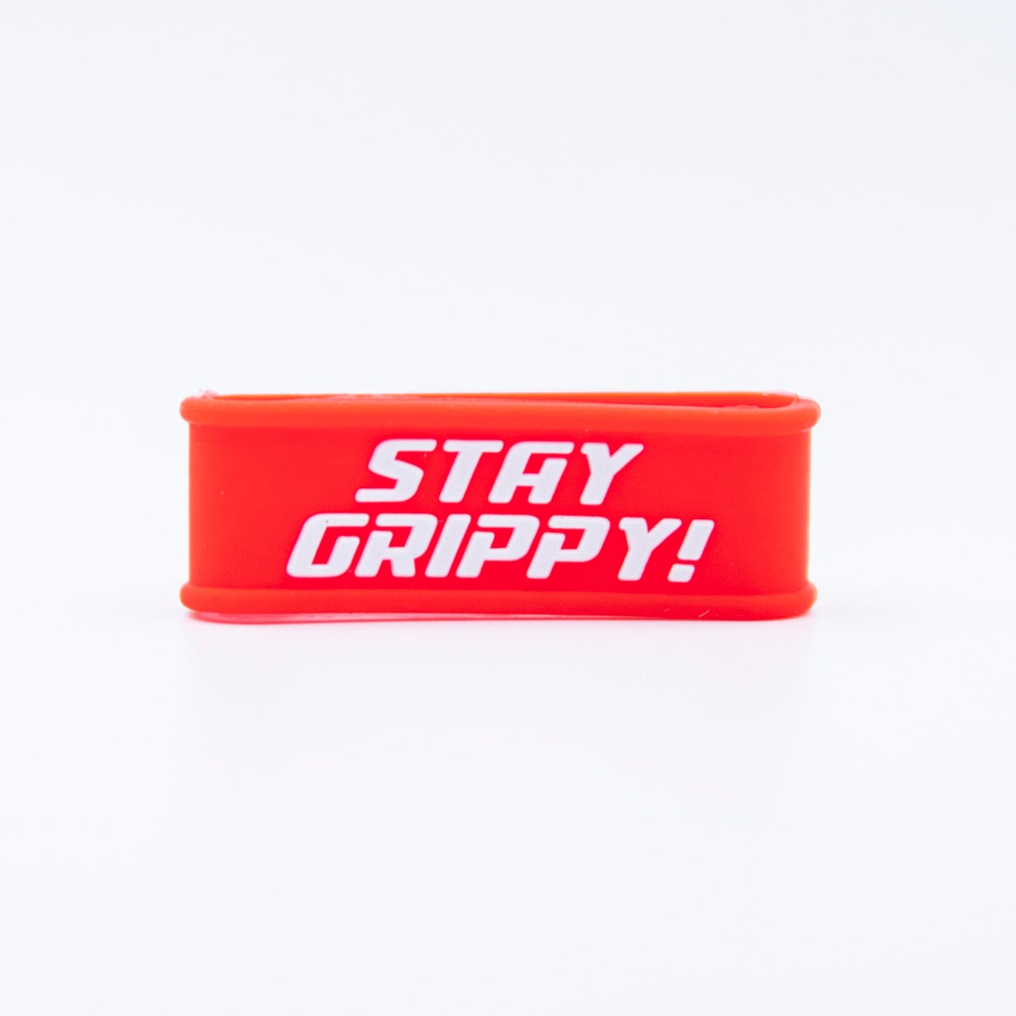 The Bodhi Performance Paddle Bands are red silicone grip bands with white text, ideal as pickleball paddle accessories.