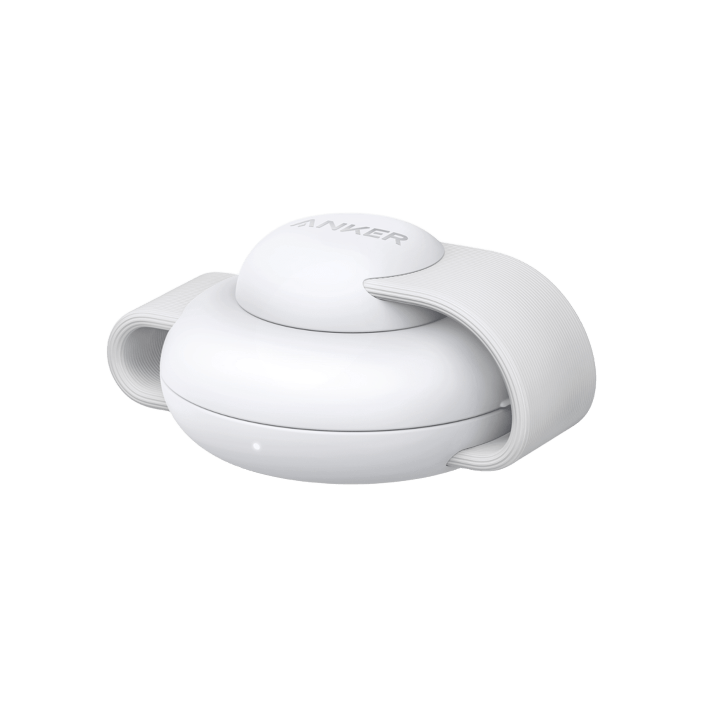 The Anker MagGo Wireless Charging Station (3-in-1, Foldable Pad) by Anker is shown on a plain light gray background, featuring a sleek white design and complementing your MagSafe-compatible wireless charging setup.