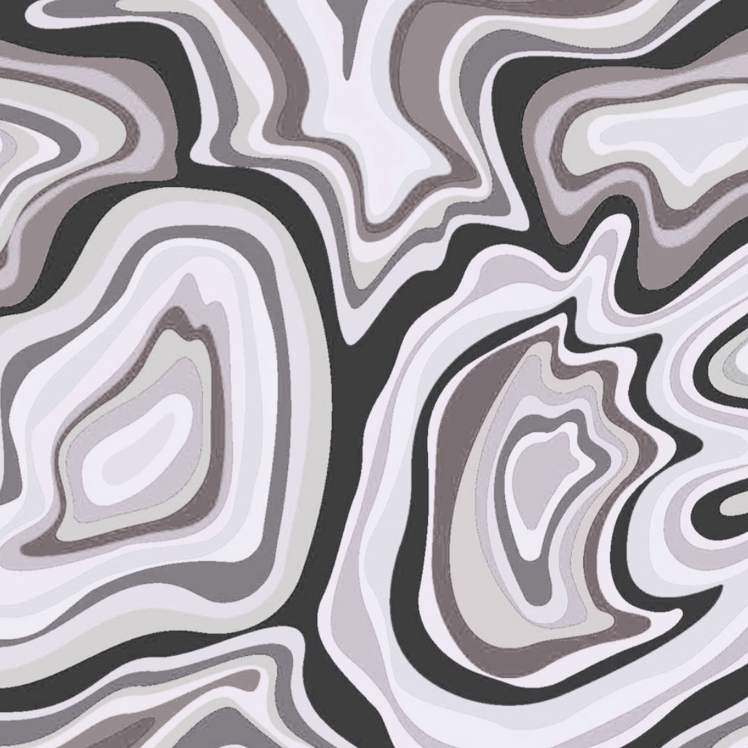 Inspired by swirling gray, white, and black lines reminiscent of carbon fiber, the modern design of the Playly Store Signature Pro Pickleball Paddle features organic forms that evoke marble textures—perfect for stylish performance on the court.