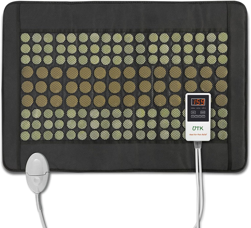 Far Infrared Natural Jade and Tourmaline Heating Pad, 31