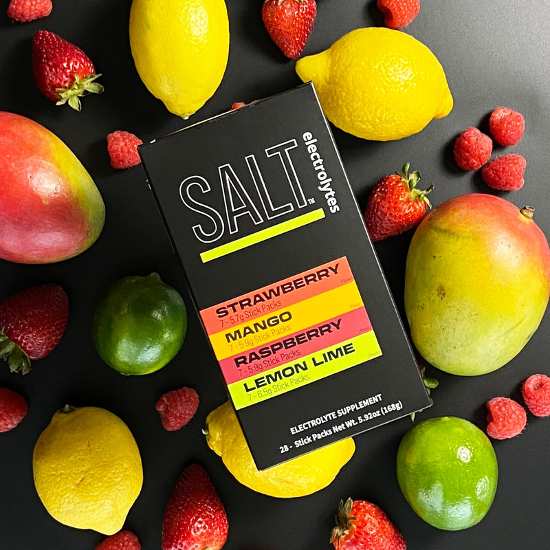 SALT Electrolyte Drink Mix Single-Serve Mixes for Hydration and Recovery