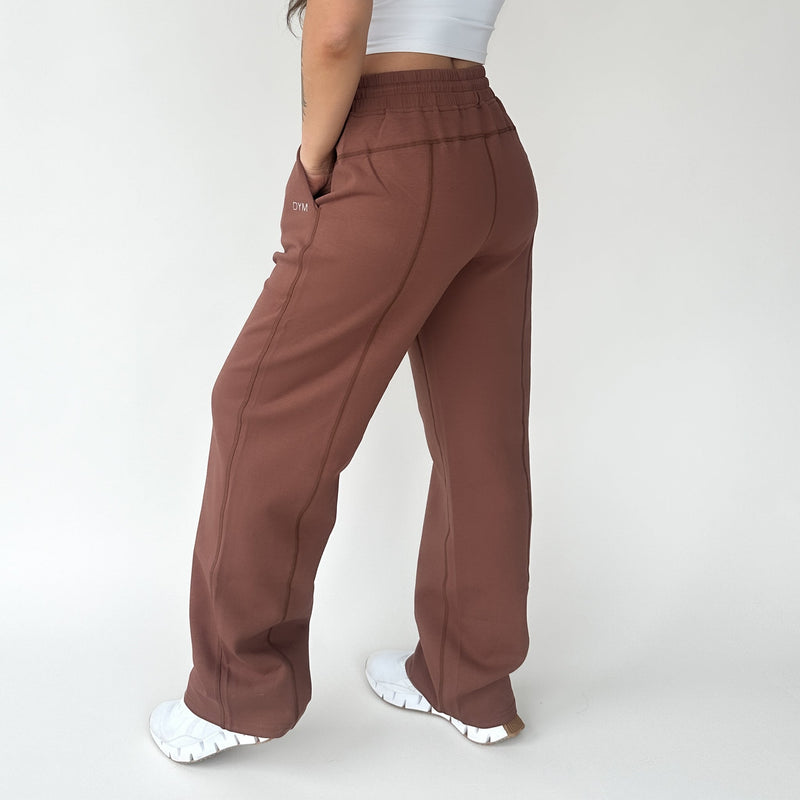 Relax Wide Leg Sweatpant w/ Cinch Drawstring