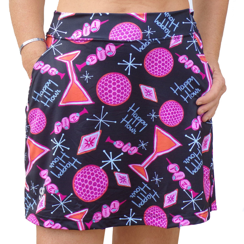 Pickleball Bella Martini Straight Golf Skort