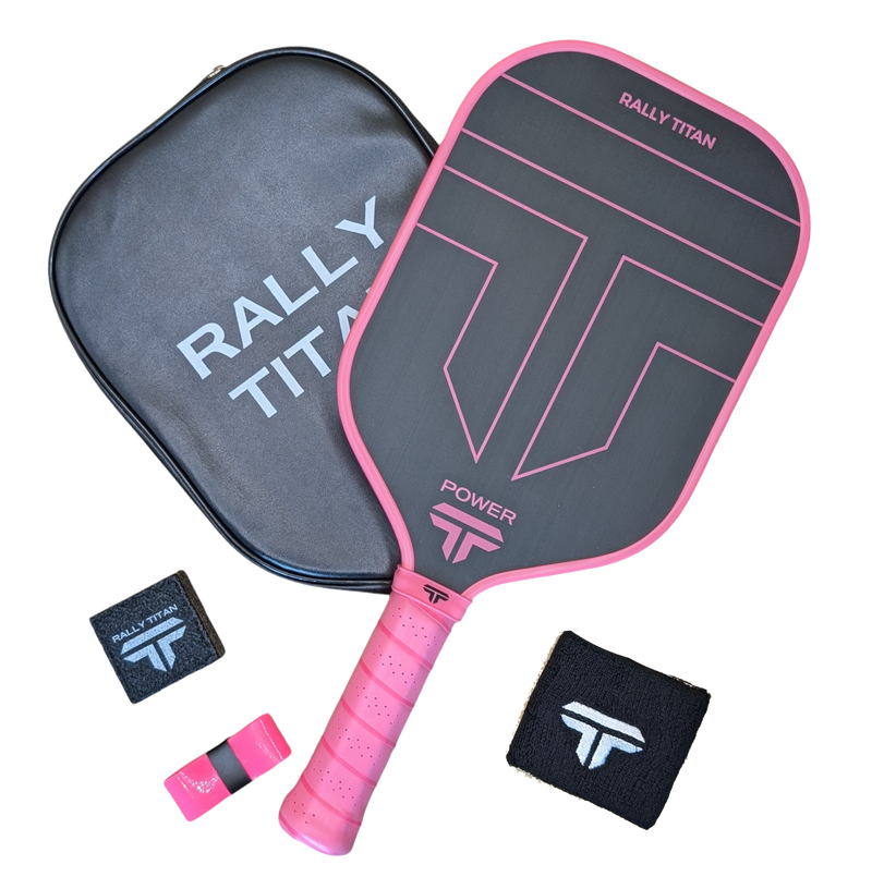 Titan Power 14MM | Thermoformed Unibody Construction | Foam Injected Walls | T700 Titan Carbon Friction Surface | Pink