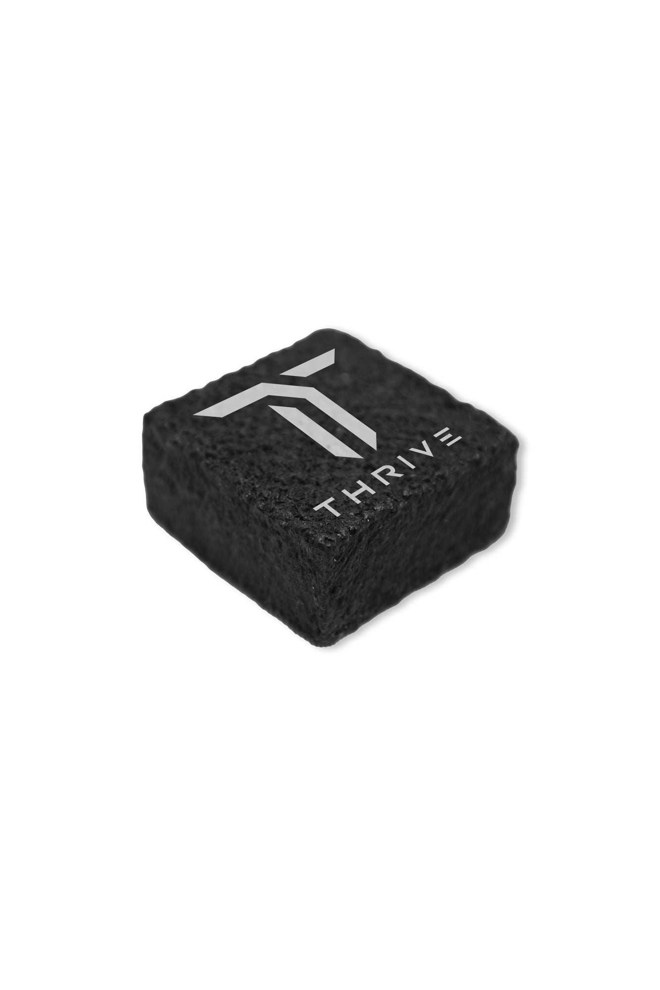 The Paddle Eraser by Thrive Pickleball is a black, rectangular textured block with "THRIVE" and a bold T logo in white on top, shown against a plain white background.